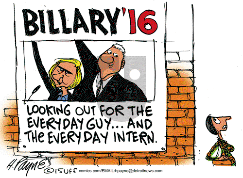 Henry Payne on Monday April 13, 2015 Comic Strip