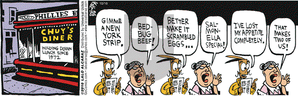 La Cucaracha on Saturday October 16, 2010 Comic Strip