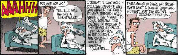 Monty on Saturday July 7, 2018 Comic Strip