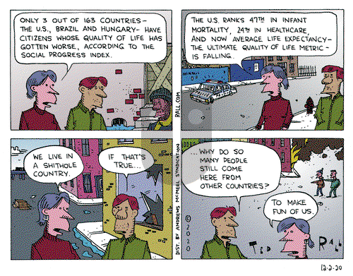 Ted Rall on Wednesday December 2, 2020 Comic Strip