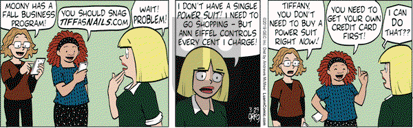 Luann on Friday March 29, 2019 Comic Strip