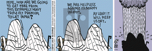 La Cucaracha on Friday April 16, 2010 Comic Strip