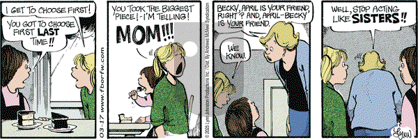 For Better or For Worse on Monday March 17, 2025 Comic Strip