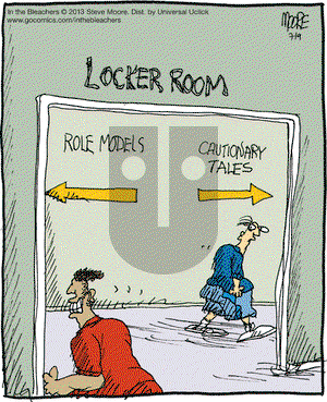 In the Bleachers on Tuesday July 9, 2013 Comic Strip