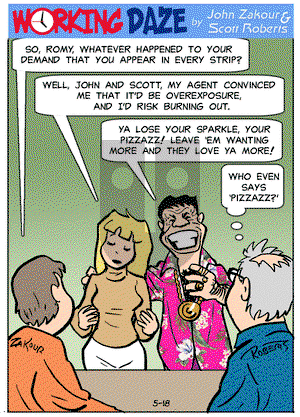 Working Daze - Saturday May 18, 2024 Comic Strip