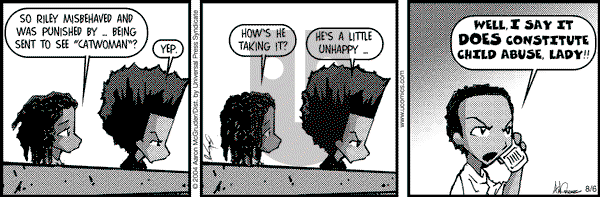 The Boondocks on Friday March 9, 2012 Comic Strip