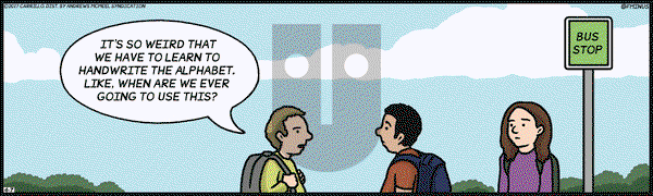 F Minus on Friday April 7, 2017 Comic Strip