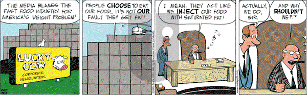 Lucky Cow on Thursday March 27, 2025 Comic Strip