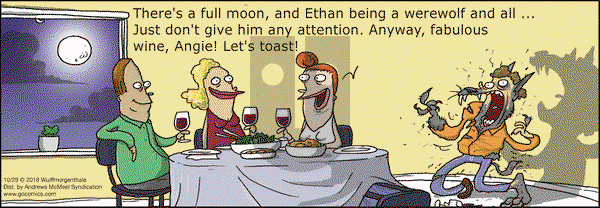 WuMo on Monday October 29, 2018 Comic Strip