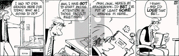 Mr. Lowe on Saturday November 9, 2024 Comic Strip