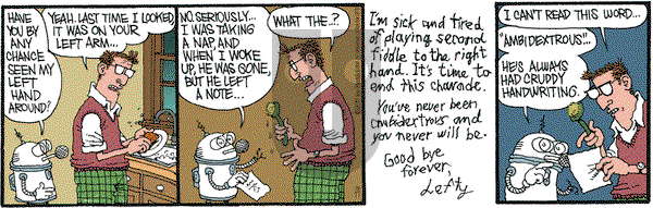 Monty on Tuesday October 11, 2011 Comic Strip