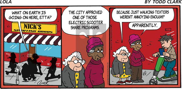 Lola on Sunday January 27, 2019 Comic Strip