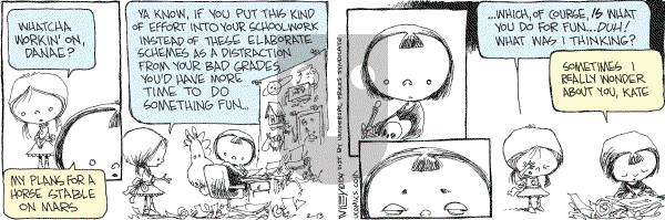 Non Sequitur on Friday February 13, 2004 Comic Strip
