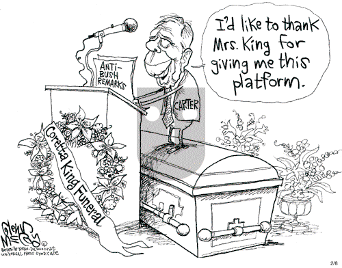 Glenn McCoy on Wednesday February 8, 2006 Comic Strip