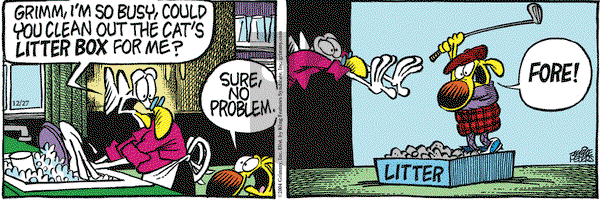 Mother Goose and Grimm - Monday December 27, 2004 Comic Strip