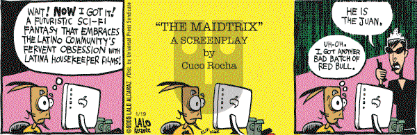 La Cucaracha on Wednesday January 19, 2005 Comic Strip