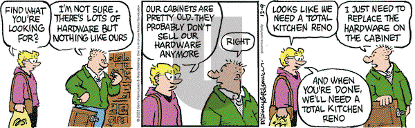 Betty - Saturday December 9, 2023 Comic Strip