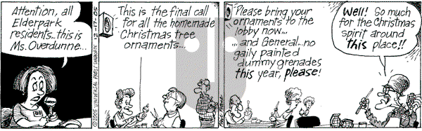 The Elderberries on Saturday December 17, 2005 Comic Strip