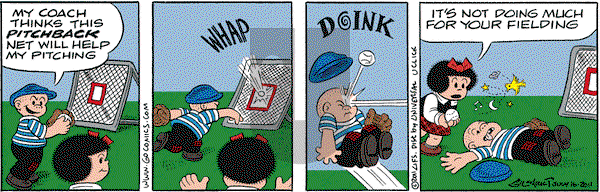 Nancy on Saturday July 16, 2011 Comic Strip