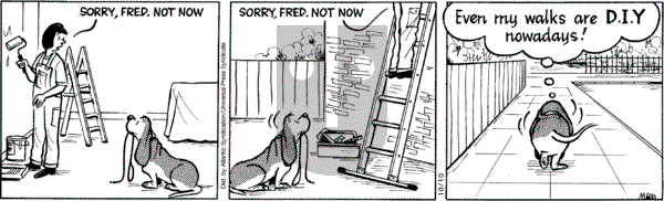 Fred Basset on Tuesday October 10, 2006 Comic Strip