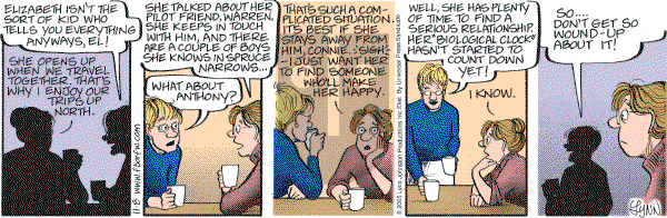For Better or For Worse - Tuesday November 8, 2005 Comic Strip
