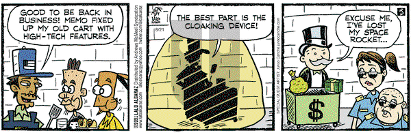 La Cucaracha on Saturday August 21, 2021 Comic Strip