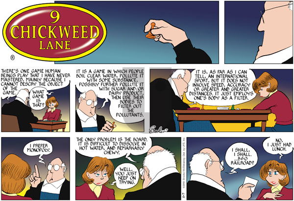 9 Chickweed Lane on Sunday November 7, 2010 Comic Strip