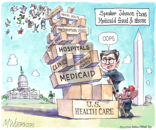 Matt Wuerker on Thursday May 8, 2025 Comic Strip