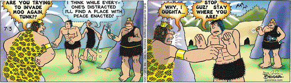 Alley Oop on Monday July 3, 2017 Comic Strip