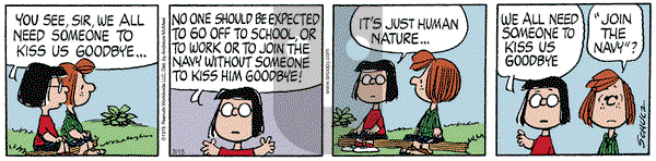 Peanuts on Saturday March 15, 2025 Comic Strip