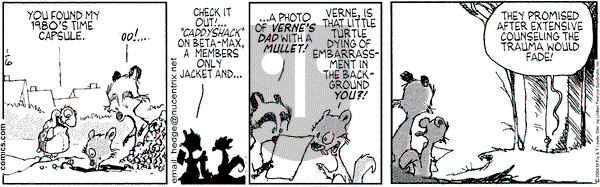 Over the Hedge - Tuesday January 6, 2004 Comic Strip