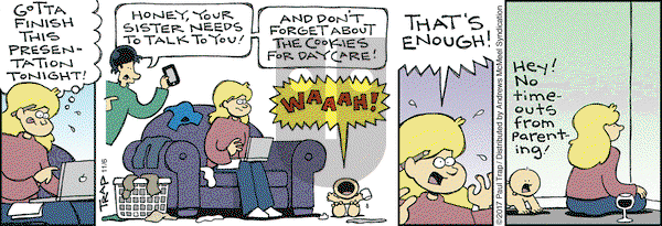 Thatababy on Monday November 6, 2017 Comic Strip