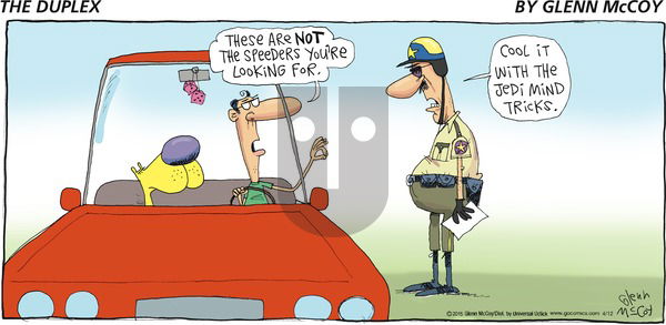 The Duplex on Sunday April 12, 2015 Comic Strip
