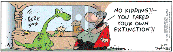 Frank and Ernest - Wednesday August 23, 2006 Comic Strip