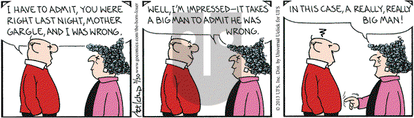 The Born Loser on Saturday March 30, 2013 Comic Strip
