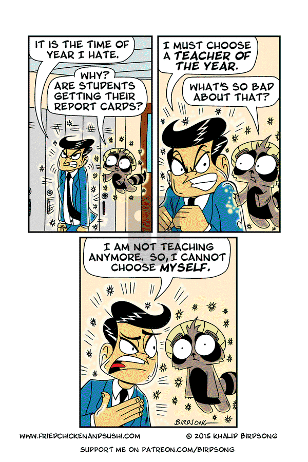 Little Fried Chicken and Sushi - Wednesday February 1, 2023 Comic Strip