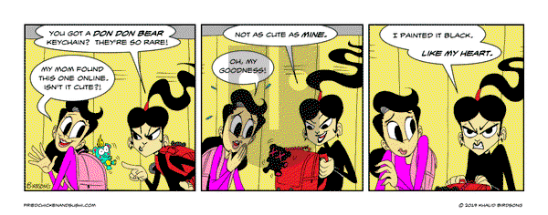 Little Fried Chicken and Sushi on Monday April 21, 2025 Comic Strip