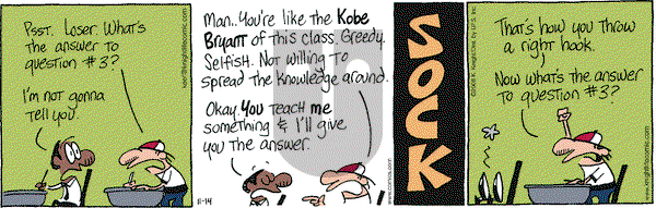 The Knight Life on Friday November 14, 2008 Comic Strip
