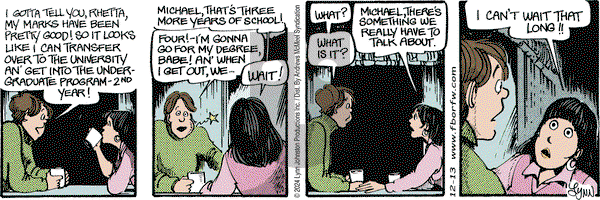 For Better or For Worse - Friday December 13, 2024 Comic Strip