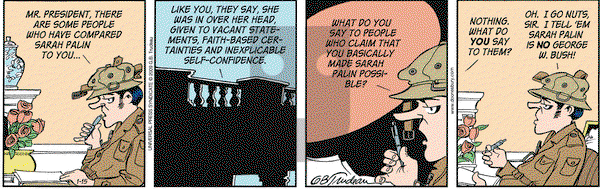 Doonesbury - Thursday January 15, 2009 Comic Strip