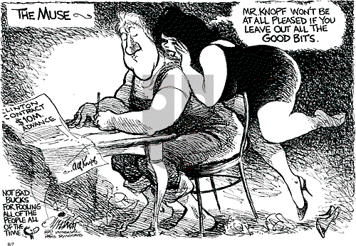 Pat Oliphant on Tuesday August 7, 2001 Comic Strip