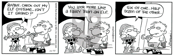 Soup to Nutz - Old on Wednesday December 21, 2005 Comic Strip