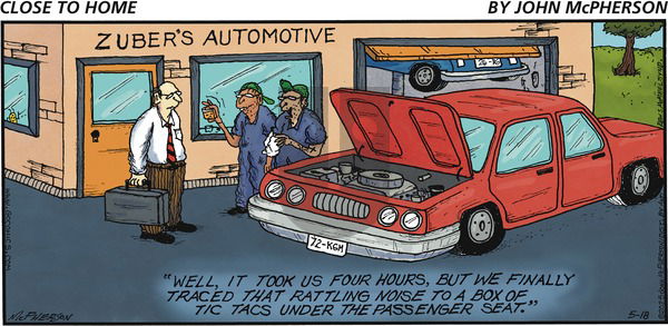 Close to Home on Sunday May 18, 2025 Comic Strip