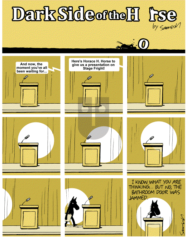 Dark Side of the Horse on Tuesday July 19, 2011 Comic Strip