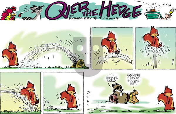 Over the Hedge on Sunday August 1, 2021 Comic Strip