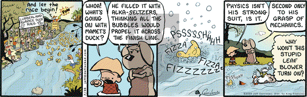 DeFlocked on Thursday July 30, 2009 Comic Strip