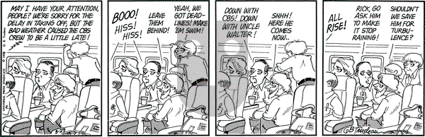 Doonesbury on Wednesday March 29, 1978 Comic Strip