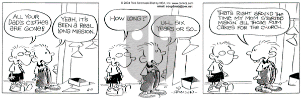 Soup to Nutz - Old on Friday June 11, 2004 Comic Strip