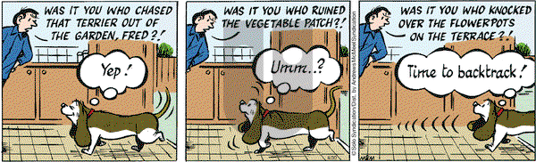 Fred Basset on Friday April 30, 2021 Comic Strip