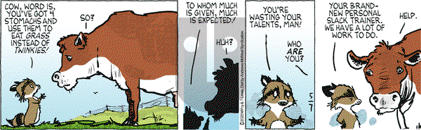 Over the Hedge on Thursday May 7, 2020 Comic Strip
